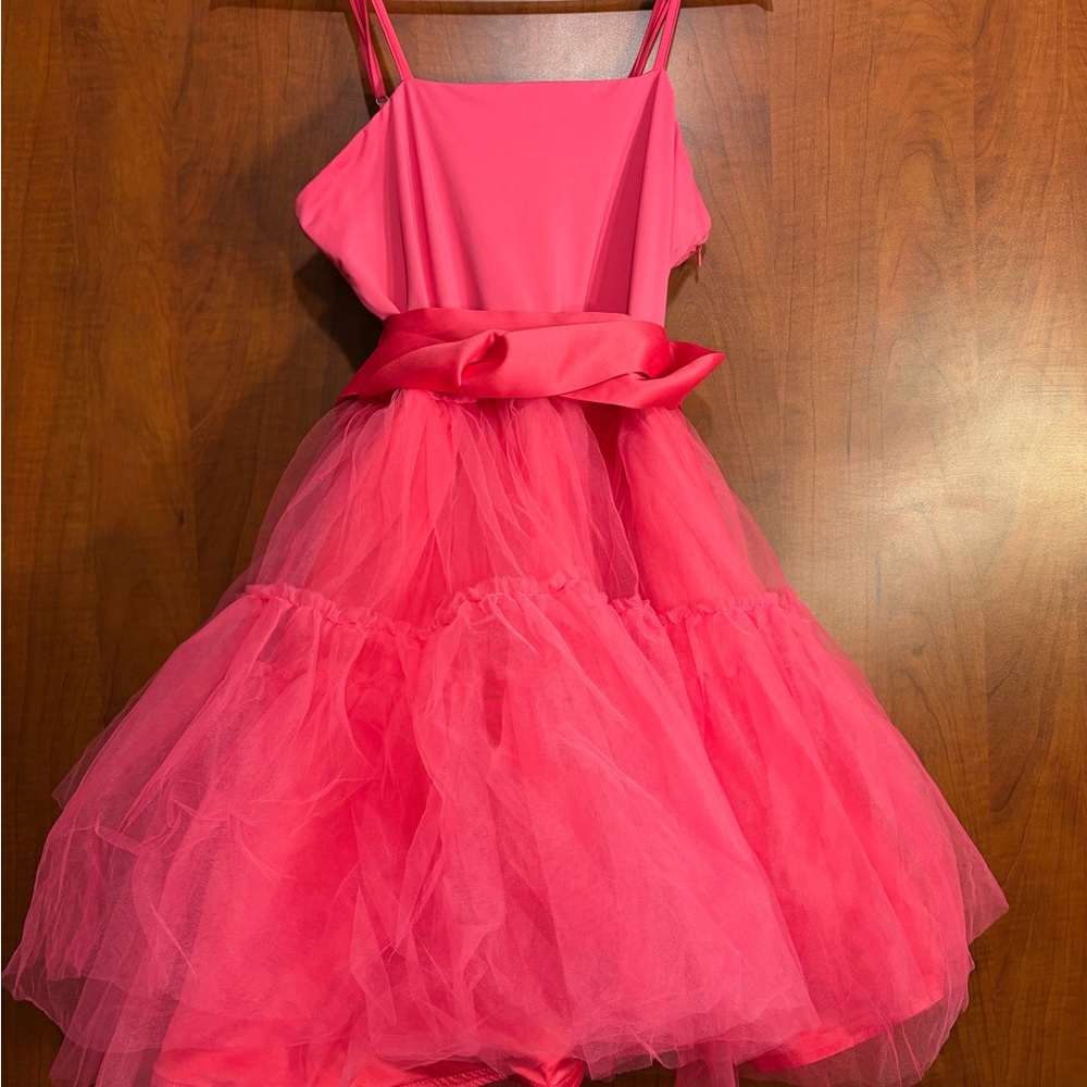 Vibrant Pink Tulle Dress